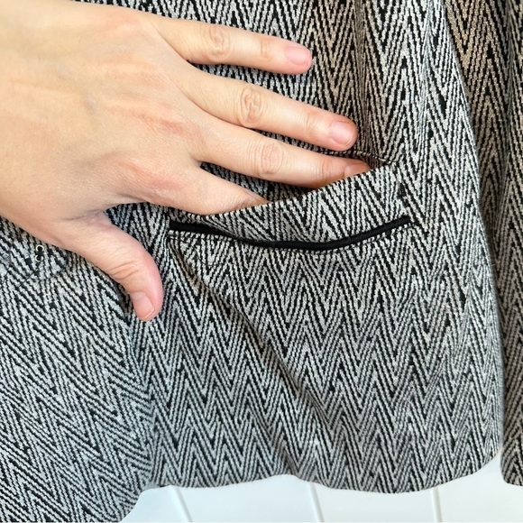 Tart soft knit grey patterned blazer jacket - Picture 5 of 13